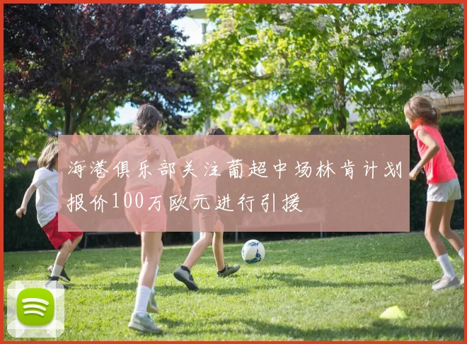 海港俱乐部关注葡超中场林肯计划报价100万欧元进行引援